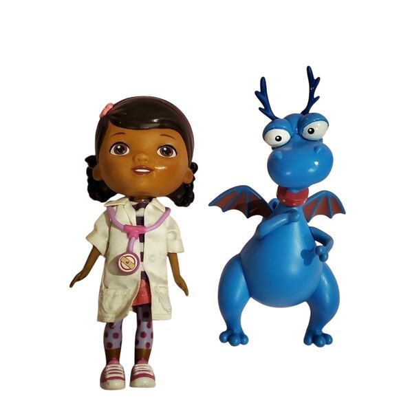 𝅺Disney DOC McStuffins  Stuffy the Dragon Play Action Figure - Picture 2 of 3